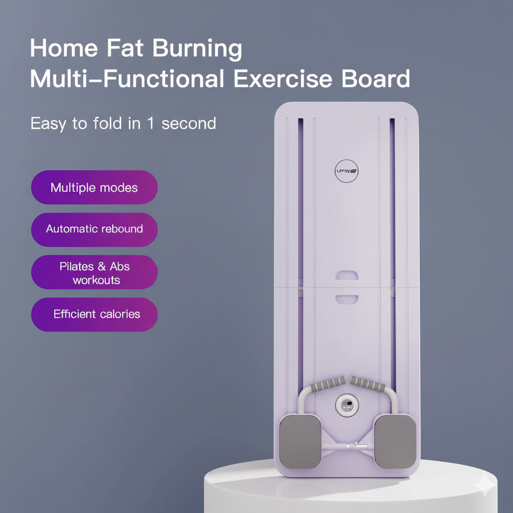 Multifunctional Ab Exercise Board - Home Pilates Reformer for Core and Abdominal Strength Training